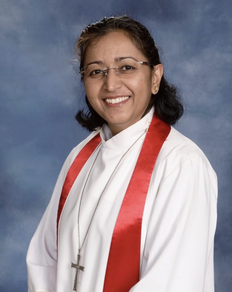 Senior Pastor Reverend Iwy Patel-Yatri