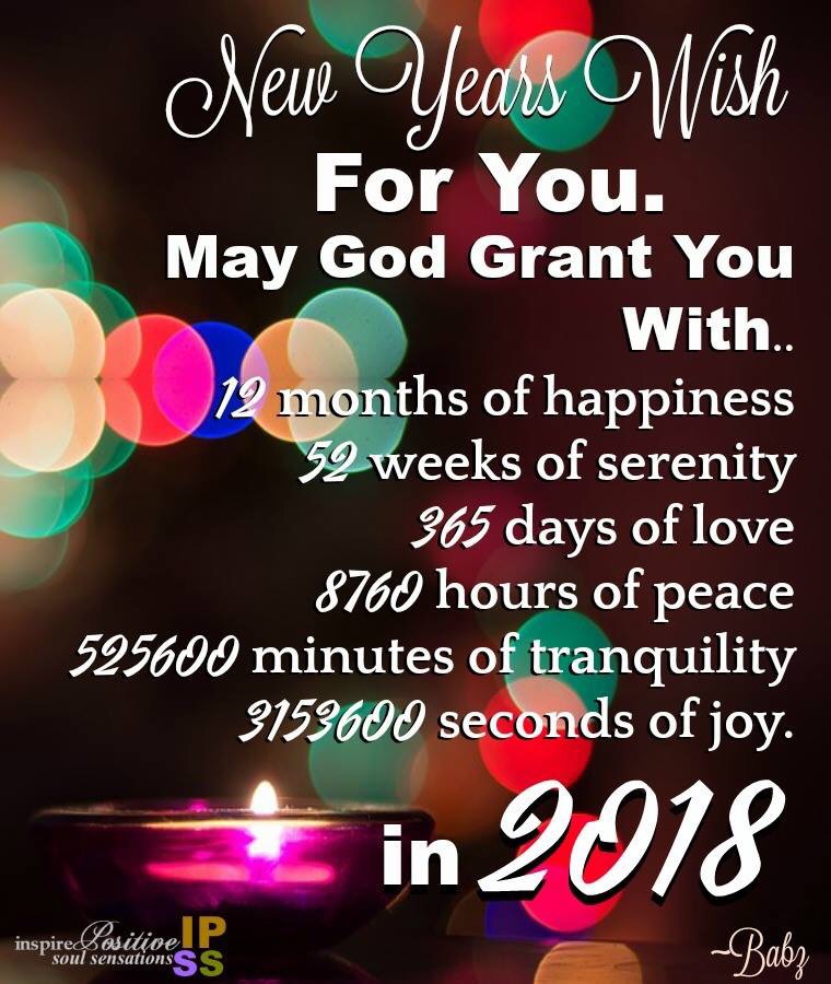 A New Year’s Wish