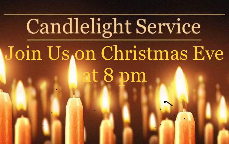 CHRISTMAS EVE SERVICE – YOU ARE INVITED TO JOIN US!